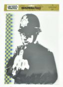 BANKSY - RUDE COPPER 3D LENTICULAR ON CARD