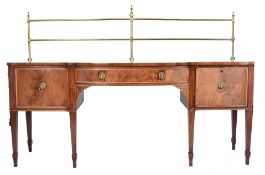 LATE 18TH CENTURY SHERATON MANNER INLAID SIDEBOARD