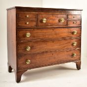GEORGE III 19TH CENTURY MAHOGANY CHEST OF DRAWERS