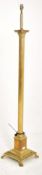 EARLY 20TH CENTURY BRASS NEOCLASSICAL STYLE FLOOR LAMP
