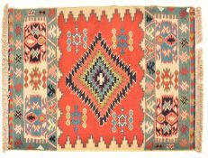 20TH CENTURY AFGHAN ISLAMIC KILIM CARPET RUG