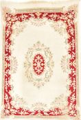 LARGE 20TH CENTURY WOOLLEN CARPET FLOOR RUG