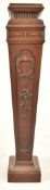ADAMS REVIVAL MAHOGANY NEO-CLASSICAL STYLE PEDESTAL