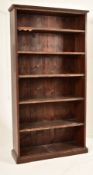 LARGE 19TH CENTURY FLOOR STANDING MAHOGANY BOOKCASE