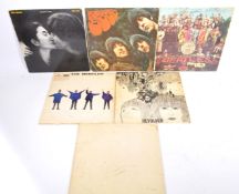 COLLECTION OF BEATLES LONG PLAY 33 RPM VINYL RECORD ALBUMS