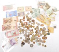 COLLECTION OF 20TH CENTURY FOREIGN CURRENCY