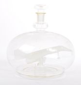 LATE 20TH CENTURY LYMINGTON GLASS CONCORDE BOTTLE