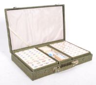 CONTEMPORARY MAH JONG CHINESE BOARD GAME