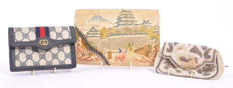 LATE 20TH CENTURY GUCCI PURSE AND TWO OTHERS