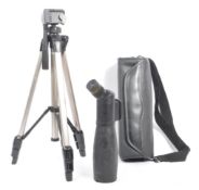 CONTEMPORARY SKYWATCHER TELESCOPE WITH TRIPOD STAND