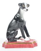 VINTAGE 20TH CENTURY HALCYON DAYS VINTAGE GREYHOUND FIGURE