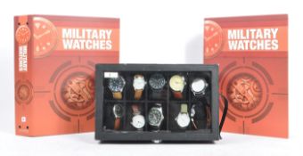 COLLECTION OF MILITARY WATCHES - EAGLEMOSS MAGAZINE COLLECTION