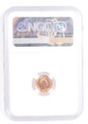 2022 GOLD 1/4 SOVEREIGN QE II PLATINUM JUBILEE