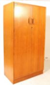 G PLAN - E GOMME RANGE - MID CENTURY OAK DOUBLE WARDROBE