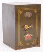 VICTORIAN 19TH CENTURY THOMAS WITHERS & SONS CAST IRON SAFE