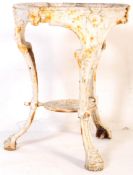 20TH CENTURY CAST IRON PUB TABLE BASE