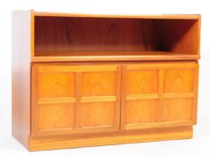 NATHAN - SQUARES RANGE - 1960S VINTAGE BRITISH TEAK SIDEBOARD