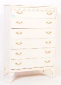LATE 20TH CENTURY FRENCH LOUIS STYLE CHEST OF DRAWERS