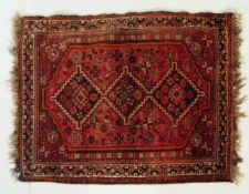 EARLY 20TH CENTURY PERSIAN NOMADIC SHIRAZ RUG