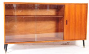 MID 20TH CENTURY HERBERT GIBBS TEAK BOOKCASE