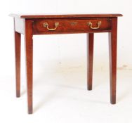 19TH CENTURY OAK WRITING / HALL TABLE