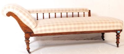 19TH CENTURY VICTORIAN CHAISE LOUNGE