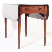 VICTORIAN 19TH CENTURY MAHOGANY PEMBROKE TABLE