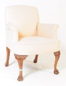 VINTAGE 20TH CENTURY VICTORIAN STYLE ARMCHAIR