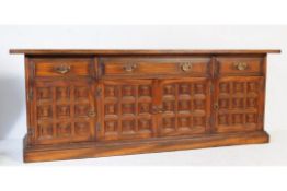 MID 20TH CENTURY 1970S YOUNGER OAK SIDEBOARD CREDENZA