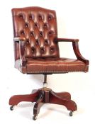 RING MEKANIKK NORWAY CAPTAINS SWIVEL DESK CHAIR