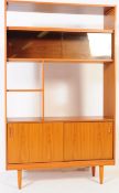 MID 20TH CENTURY SCHREIBER TEAK ROOM DIVIDER