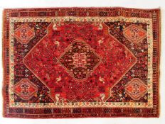MID 20TH CENTURY SOUTH WEST PERSIAN QASHGAI RUG