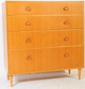 MID 20TH CENTURY MEREDEW OAK CHEST OF DRAWERS