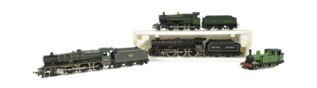 FOUR VINTAGE MAINLINE OO GAUGE MODEL RAILWAY LOCOMOTIVES