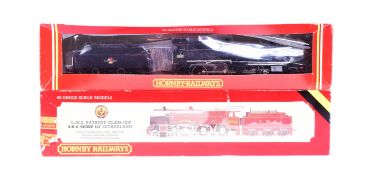 TWO VINTAGE HORNBY OO GAUGE MODEL RAILWAY TRAINSET LOCOMOTIVES