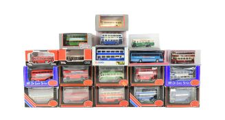 DIECAST - COLLECTION OF CORGI & EFE DIECAST MODEL BUSES