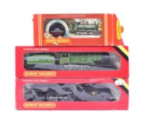 THREE VINTAGE HORNBY OO GAUGE MODEL RAILWAY TRAINSET LOCOMOTIVES