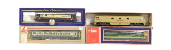 MODEL RAILWAY - COLLECTION OF LIMA OO GAUGE DIESEL LOCOMOTIVES
