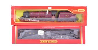 TWO HORNBY OO GAUGE MODEL RAILWAY TRAINSET LOCOMOTIVE ENGINES