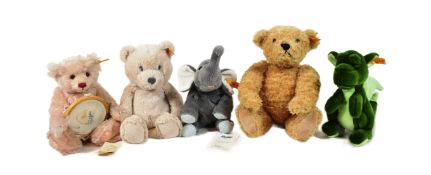 TEDDY BEARS - COLLECTION OF STEIFF SOFT TOY TEDDY BEARS
