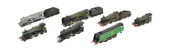 MODEL RAILWAY - COLLECTION OF KIT BUILT LOCOMOTIVES