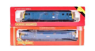 TWO VINTAGE HORNBY OO GAUGE MODEL RAILWAY TRAINSET LOCOMOTIVES