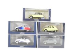 DIECAST - NOREV 1/43 SCALE DIECAST CITROEN MODEL CARS