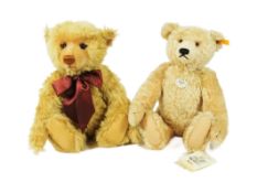 TWO GERMAN STEIFF MADE TEDDY BEARS