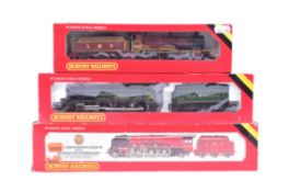 THREE VINTAGE HORNBY OO GAUGE MODEL RAILWAY LOCOMOTIVES