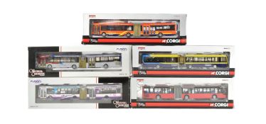 DIECAST - COLLECTION OF CORGI DIECAST MODEL BUSES