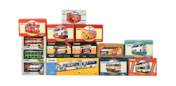 DIECAST - COLLECTION OF CORGI DIECAST MODEL BUSES