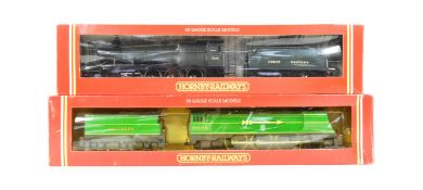 TWO VINTAGE HORNBY OO GAUGE MODEL RAILWAY TRAINSET LOCOMOTIVES