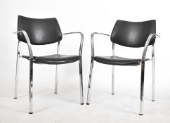 JORGE PENSI FOR AKABA - PAIR OF RETRO BRANKA CHAIRS