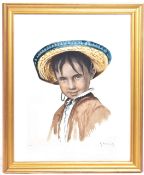 HIBBLING - RETRO 20TH CENTURY PRINT IN COLOURS